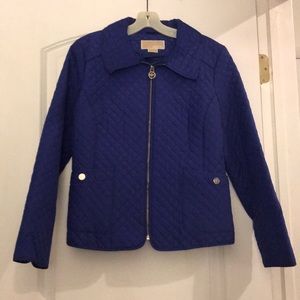 Michael Kors light purple quilted jacket